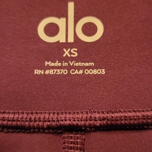 Alo 7/8 Airlift High Waist Leggings XS - excellent condition